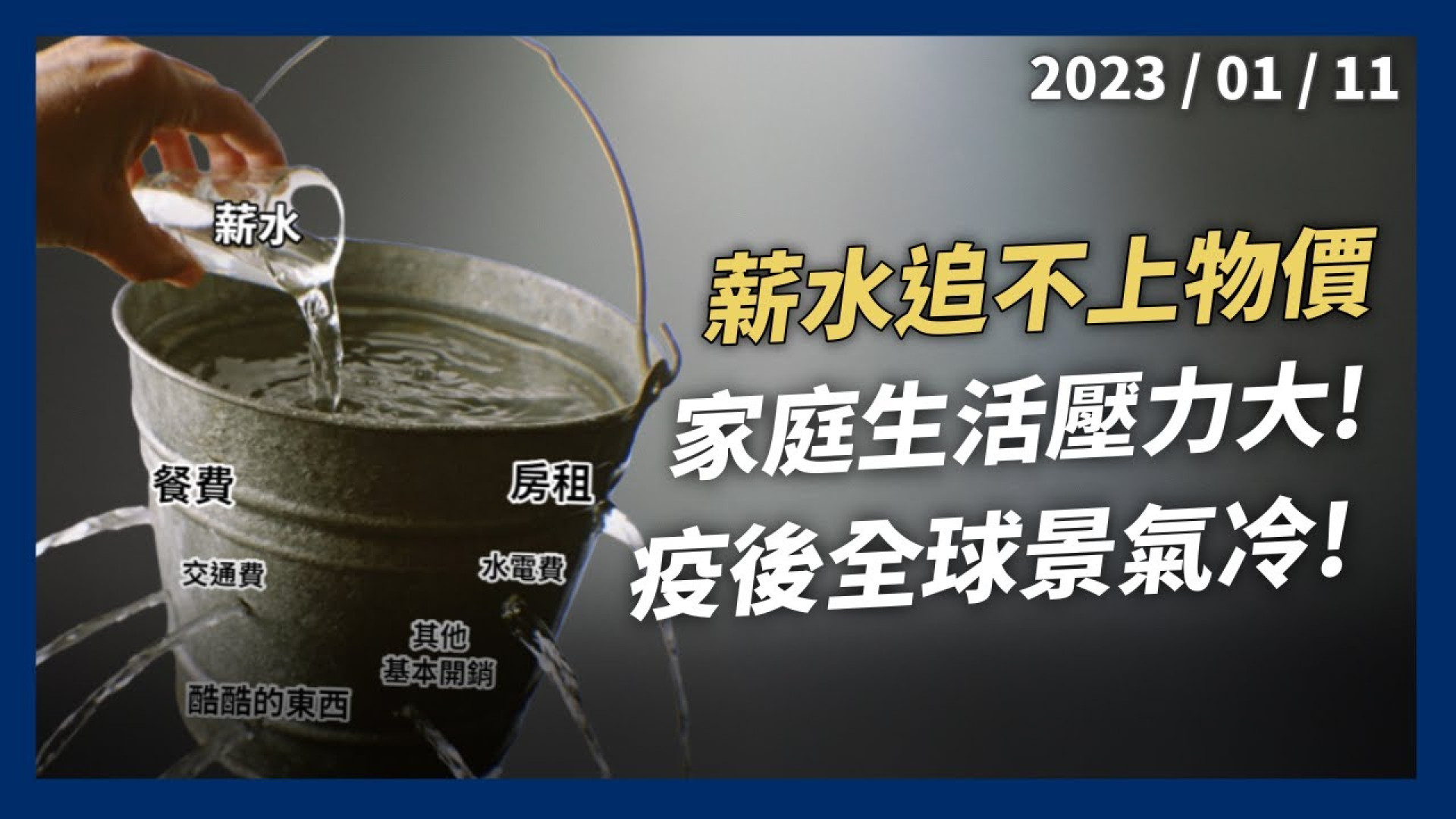 薪水追不上物價！家庭生活壓力大！疫後全球景氣冷！經濟成長走緩！加薪好難！