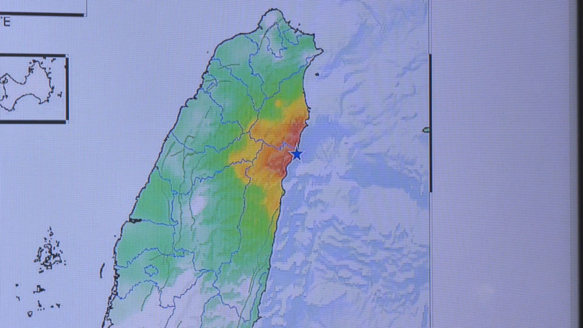 Magnitude 5.1 Earthquake Strikes Hualien 花蓮清晨規模5.1地震  隨即又兩起餘震