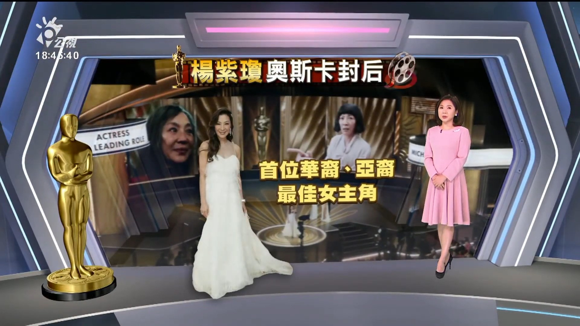 2023/03/13 公視新聞全球話｜《媽的多重宇宙》擒7獎 亞裔群星閃耀奧斯卡