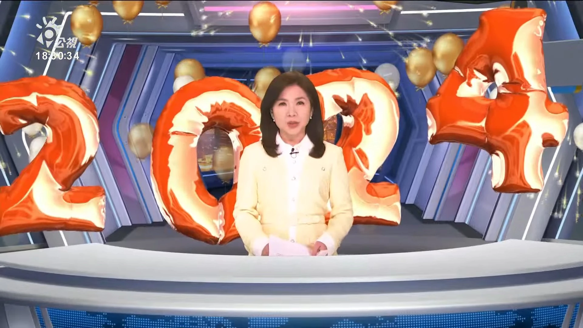 2024/01/01公視新聞全球話｜全球接力倒數、跨年迎新；丹麥女王宣布退位交棒