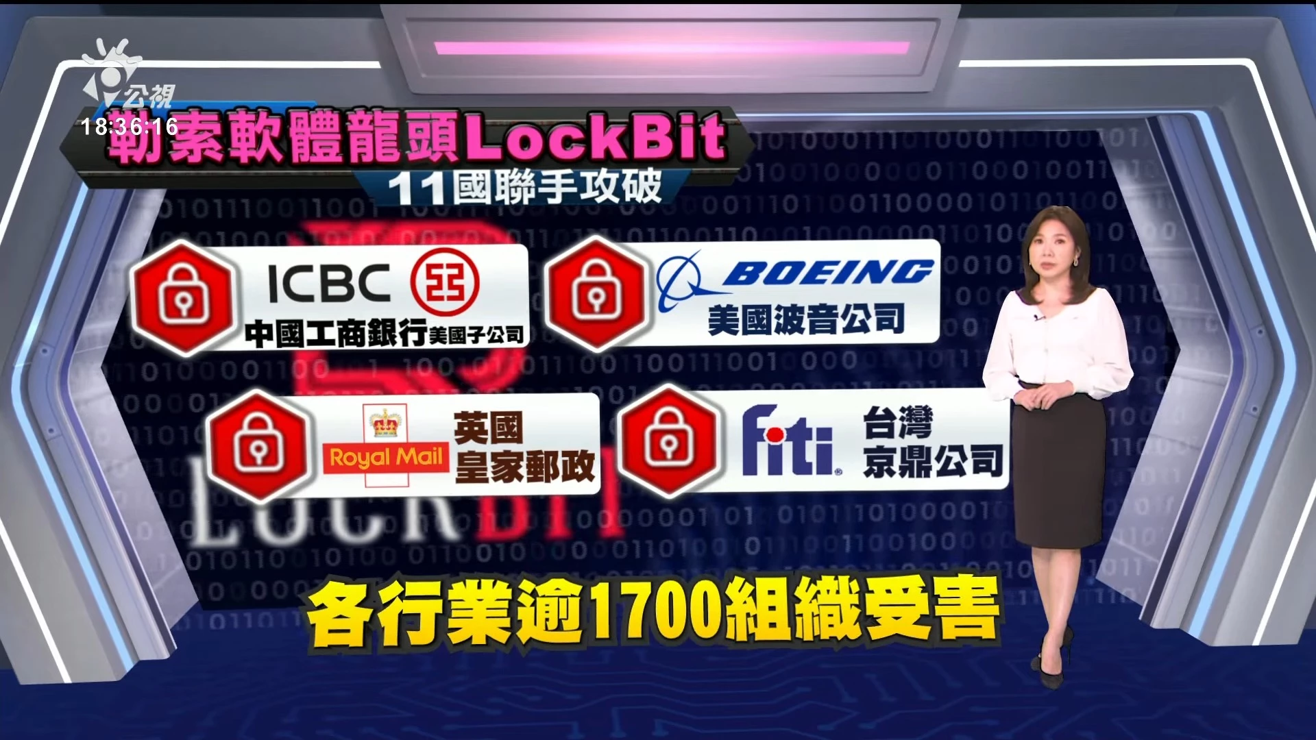 2024/02/21公視新聞全球話｜全球11國執法機構聯手圍剿，破獲勒索軟體Lockbit組織