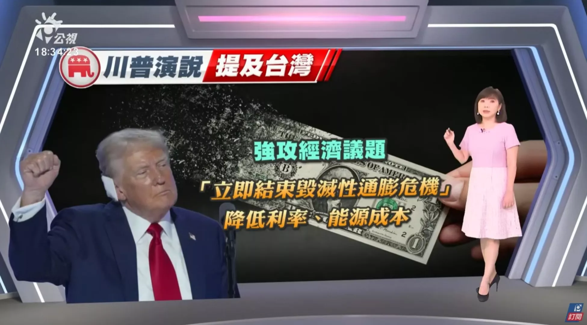 2024/07/19 公視新聞全球話 ｜川普提名演說提及台海；黨內政要施壓，拜登據傳近期宣布退選