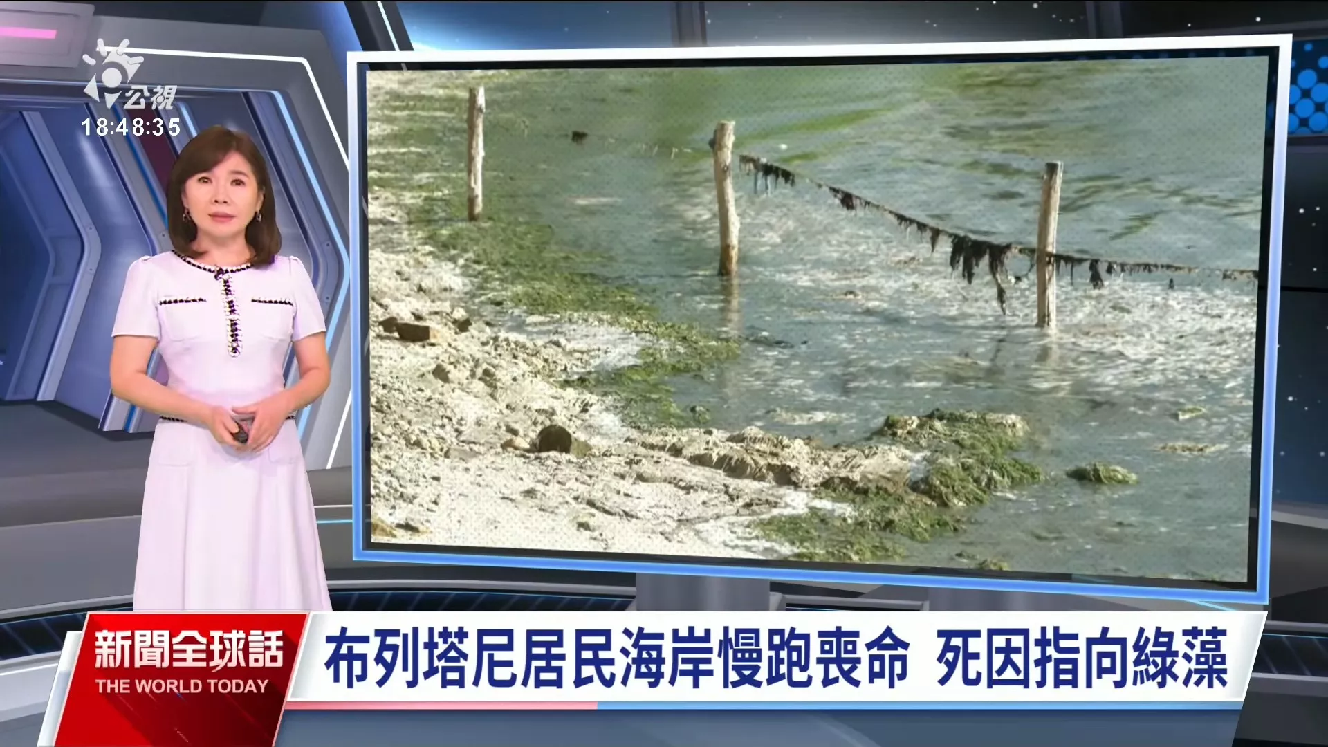 20250625｜布列塔尼居民沿海岸慢跑竟喪命，「死因指向綠藻」；法院判當局有疏失須賠償