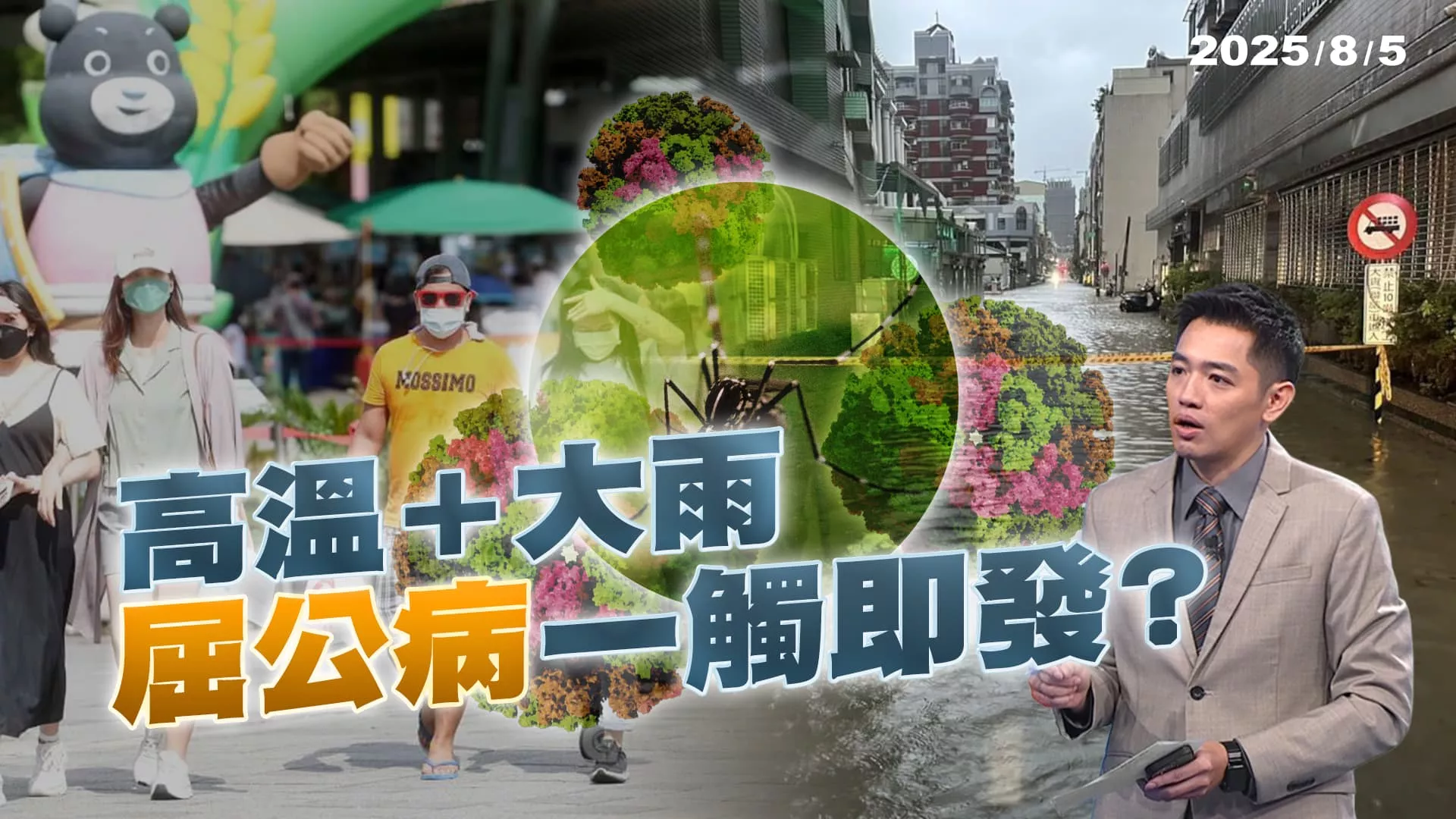 傳播速度比新冠快? 暴雨災後屈公病恐在台一觸即發?｜公共電視 - 尖鋒對話