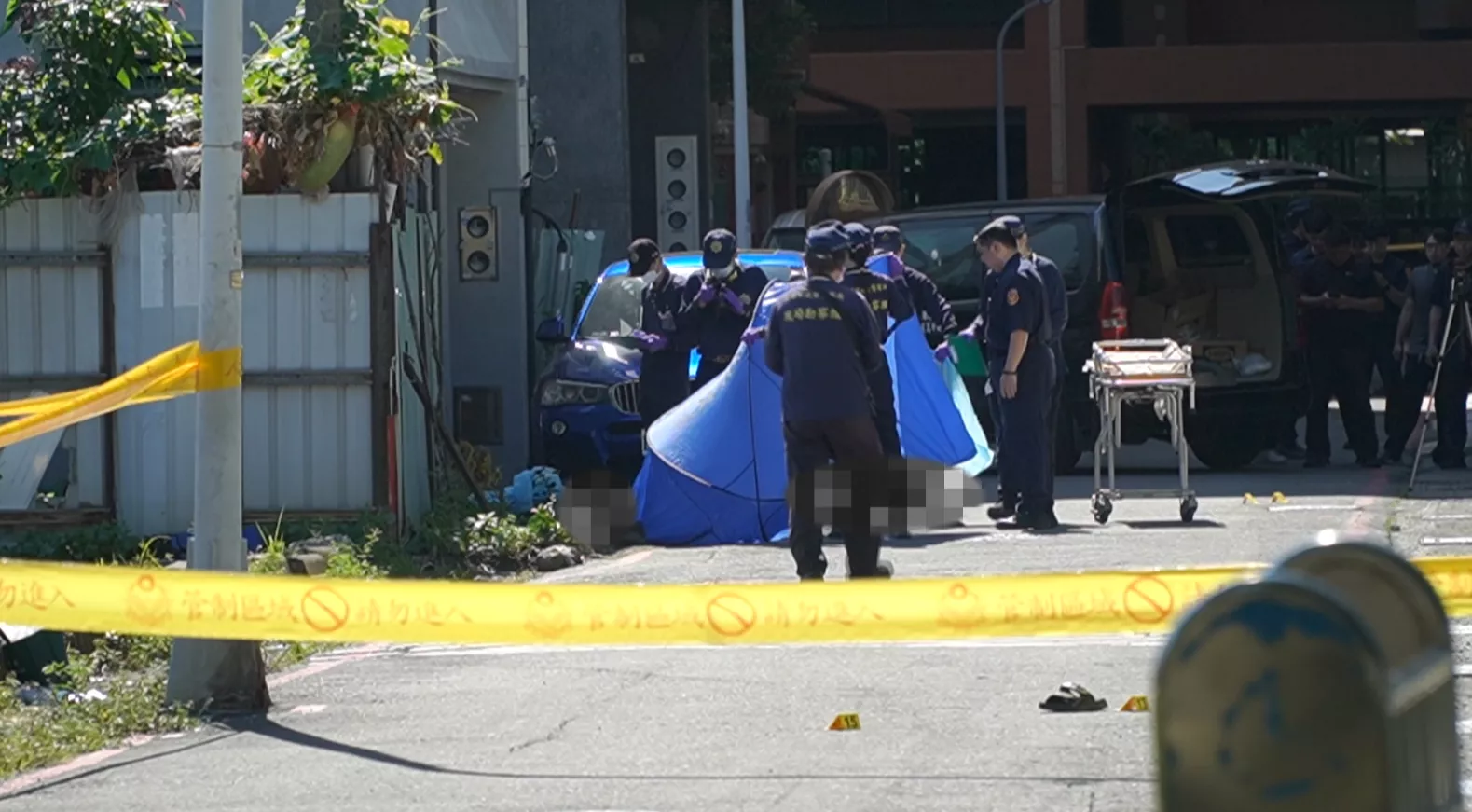 高雄左營發生銃案 51歲通緝犯予人開5銃彈死