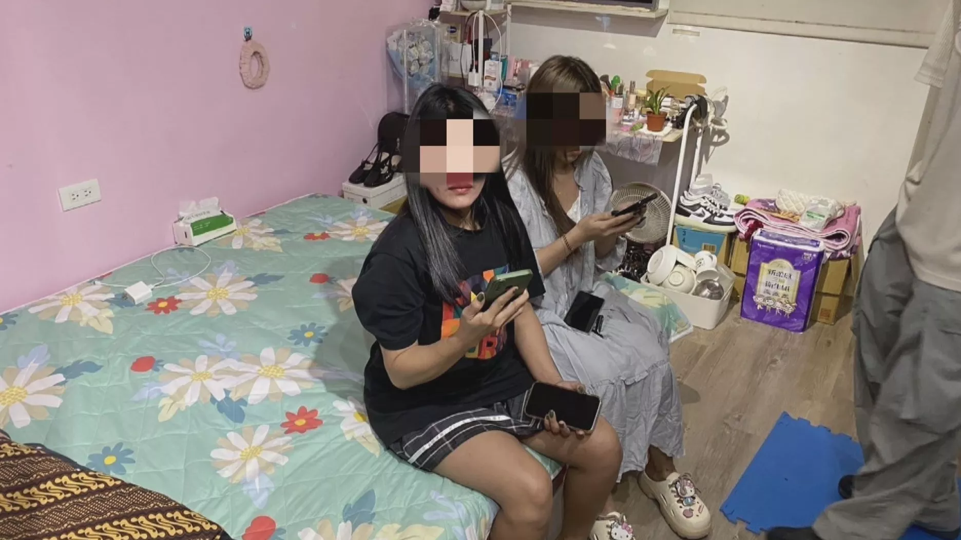 Polisi Taoyuan gerebek tempat prostitusi, ciduk 2 perempuan Thailand, 3 Indonesia 