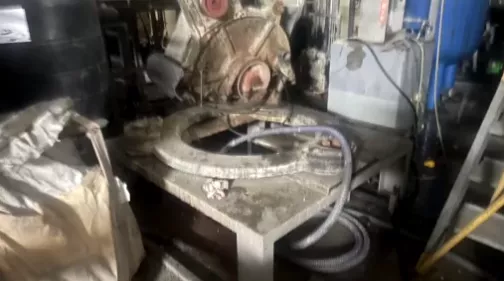 彰化工廠脫水槽幌出來 工人閃袂赴、搩著死亡