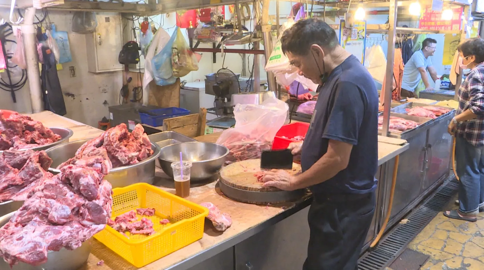 今日開放活豬拍賣 1公斤96-110箍猶算穩定