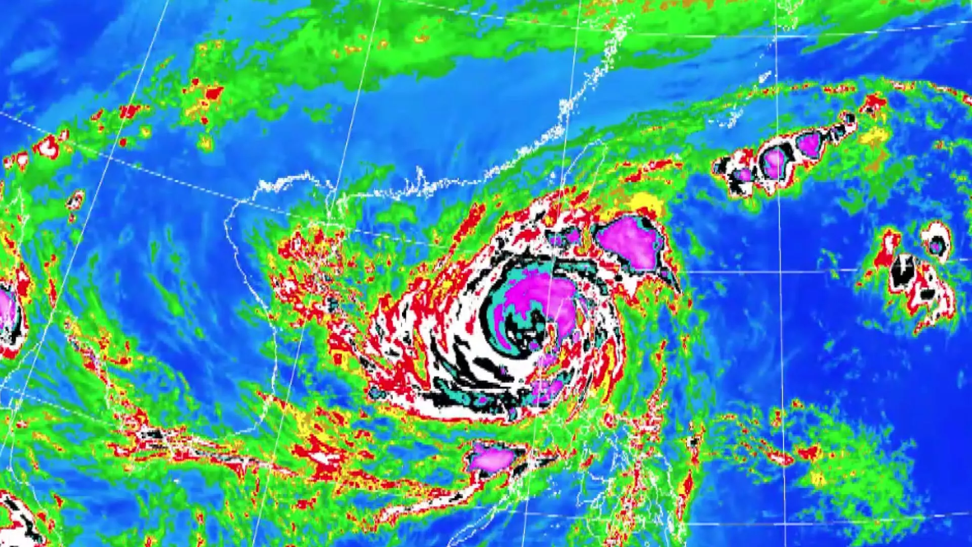 Berbelok ke utara mendekati Taiwan, Taifun Fung-wong masuk pada Rabu-Kamis