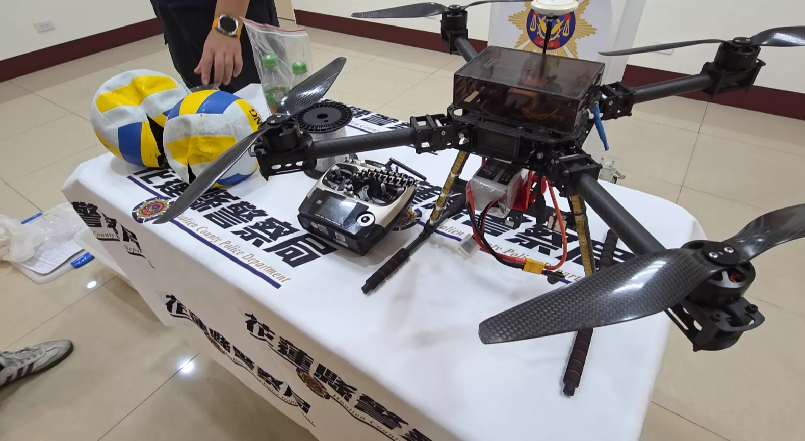 頭改有無人機空投違禁品 花蓮監獄全程監控