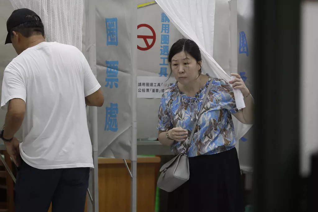 立法院21日三讀通過《公民投票法》,恢復公投綁大選。(資料照/美聯社)