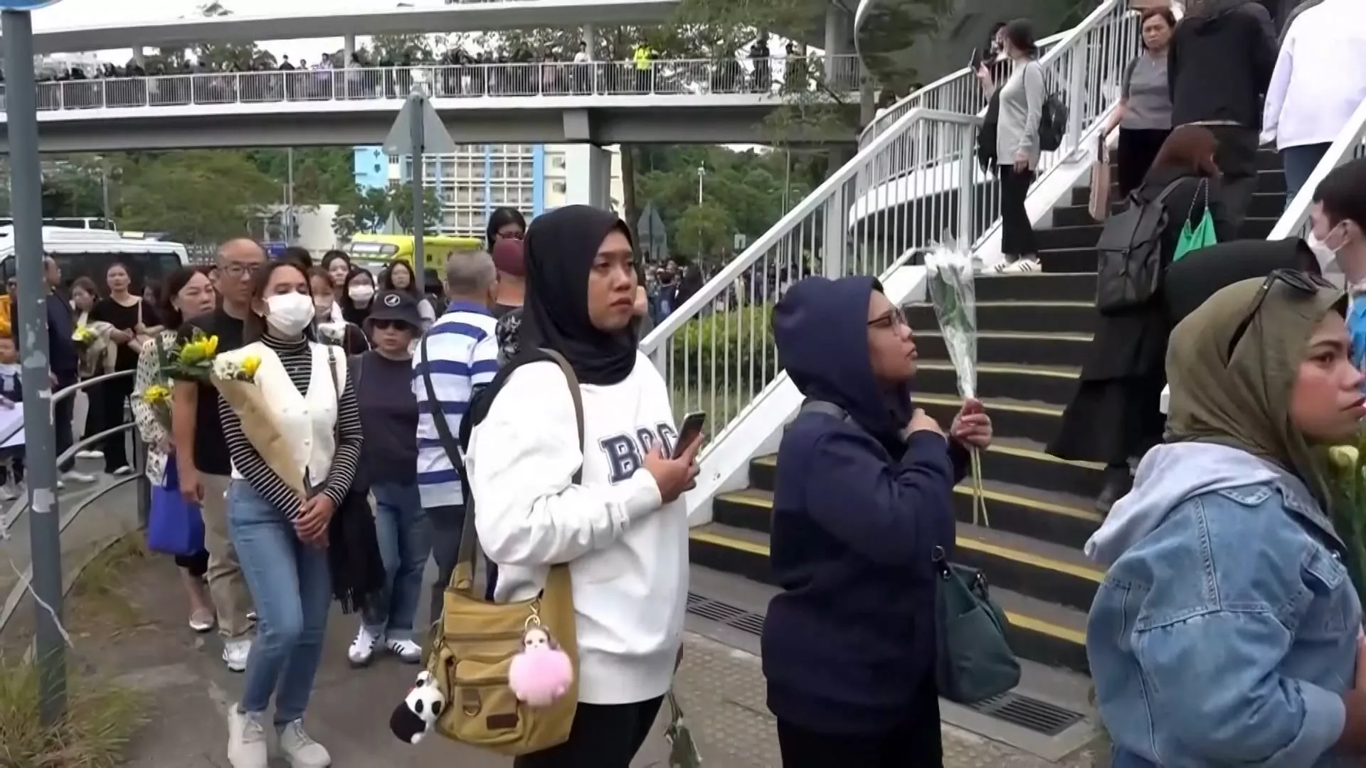 Kebakaran di Hong Kong tewaskan 146 orang, termasuk 7 PMI dan 1 PMA Filipina