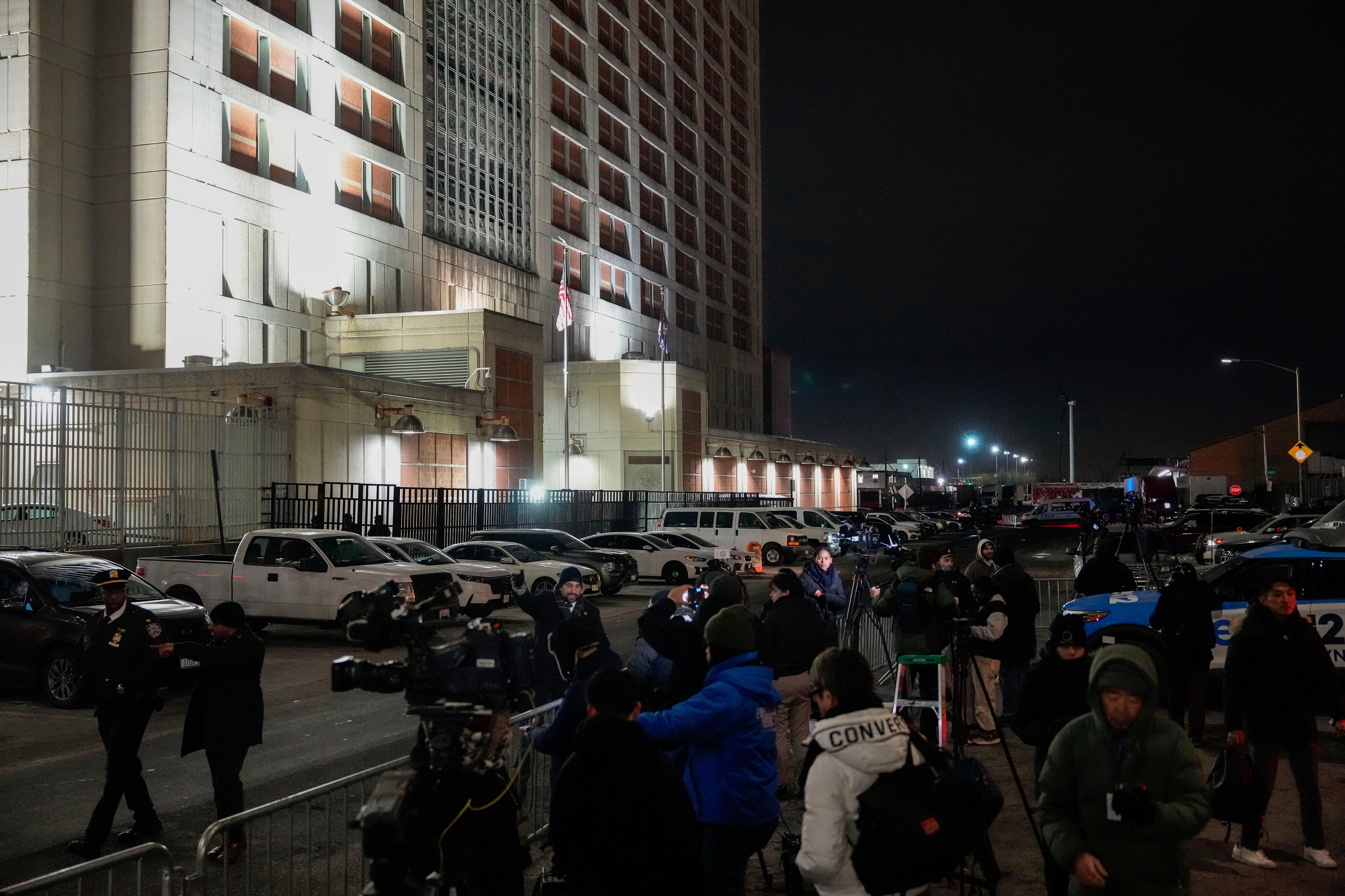 委內瑞拉總統馬杜羅被關押在紐約布魯克林大都會拘留中心。（圖／美聯社）