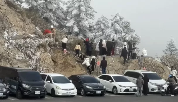 冷氣團+輻射冷卻 新竹關西3.9度平地上寒