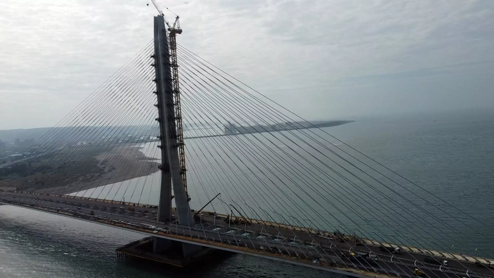 Proyek Jembatan Tamkang memasuki tahap akhir dan akan beroperasi pada Mei