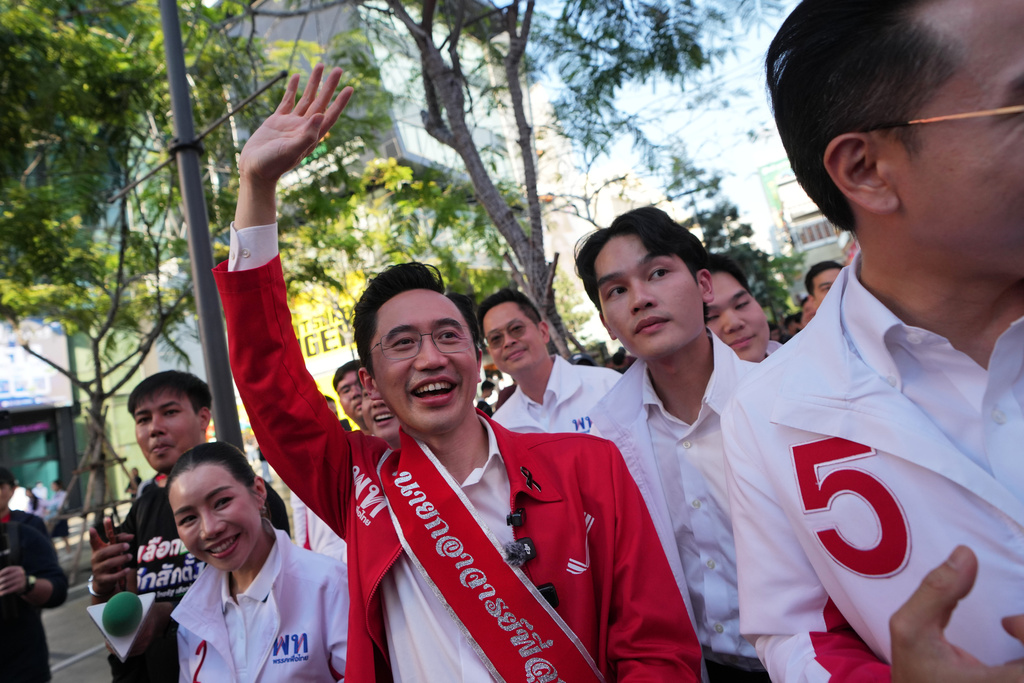 為泰黨總理候選人尤德查南。（圖／美聯社）