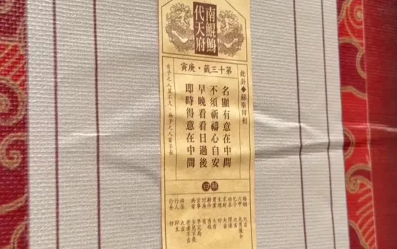 南鯤鯓代天府抽馬年國運 經濟民生比舊年好