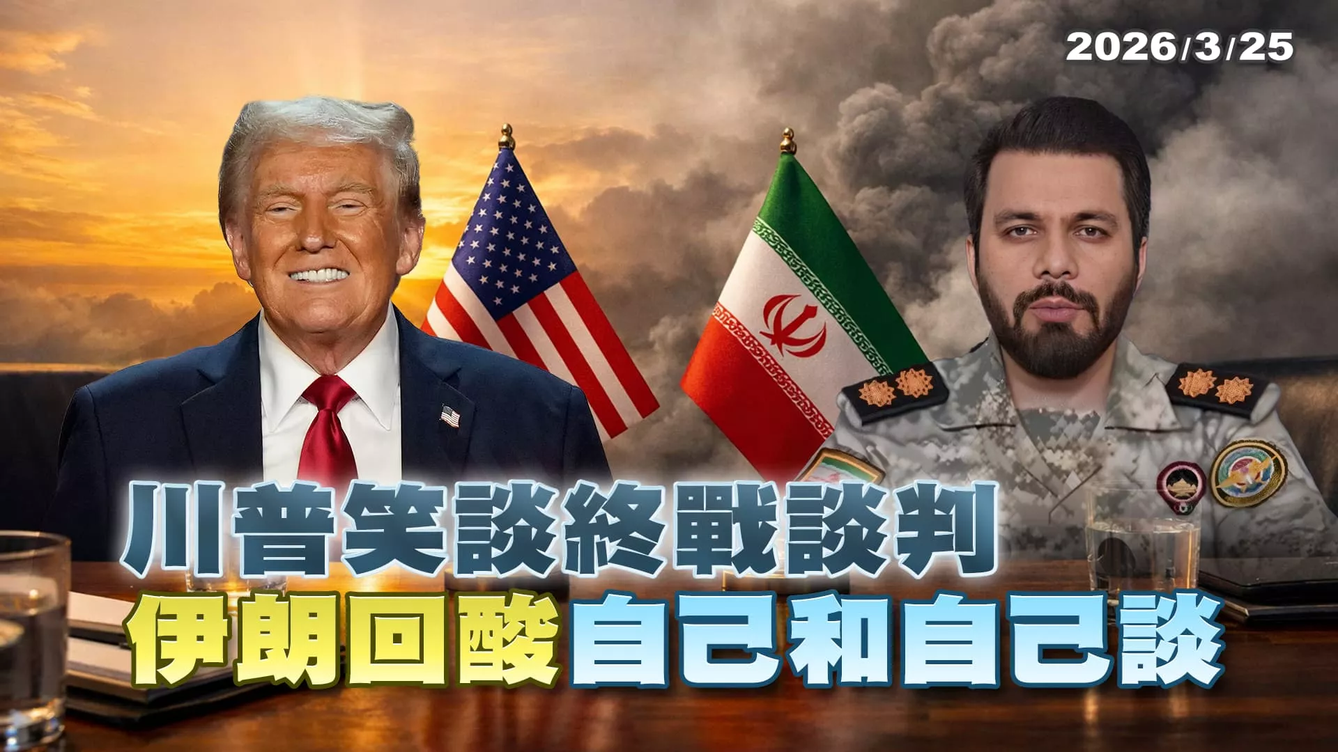 美伊停火有譜？川普笑談"終戰談判" 伊朗回酸"自己和自己談"美陸戰隊逼近！極限施壓？ ｜公共電視 - 尖鋒對話