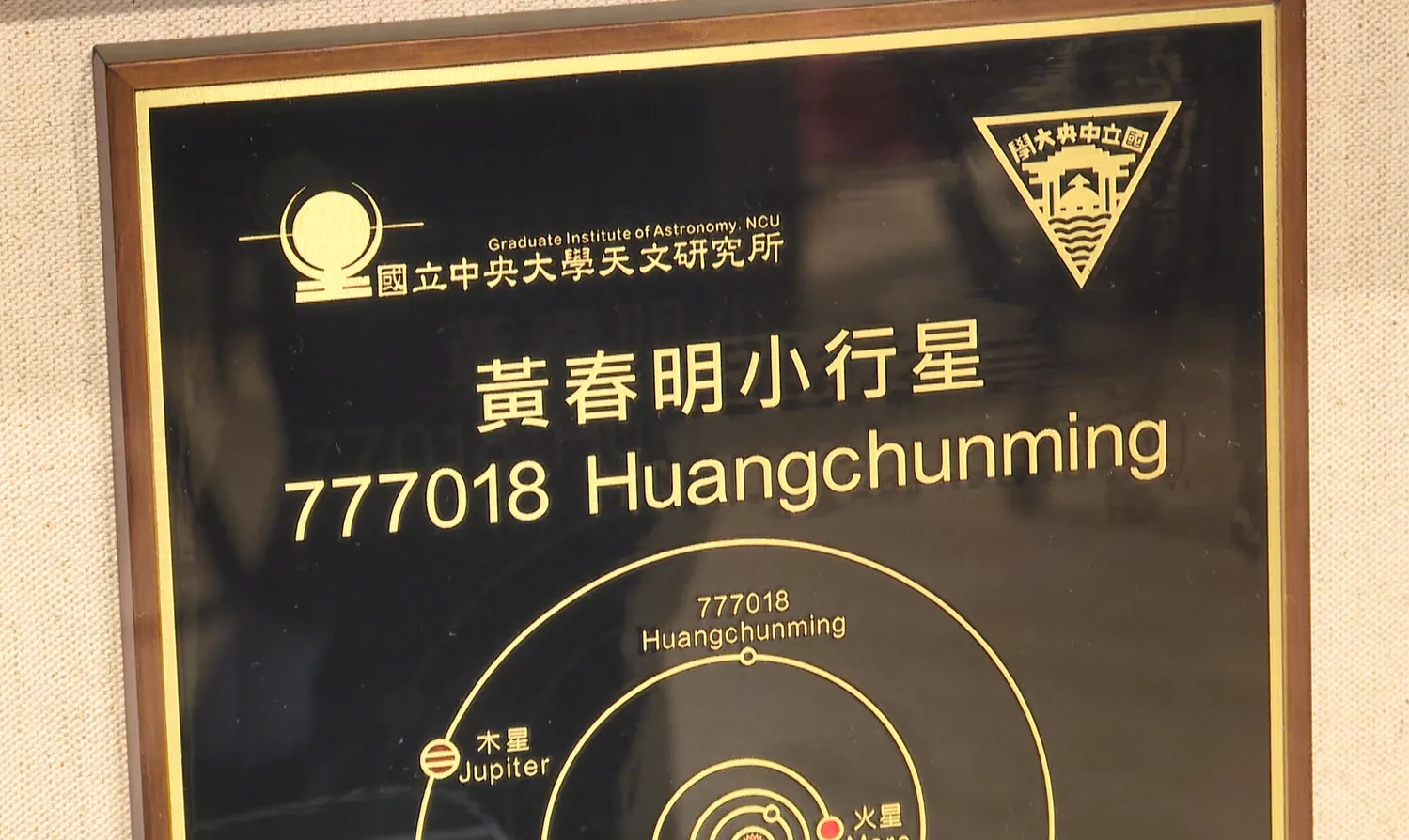 編號777018號小行星 以文學家"黃春明"號名