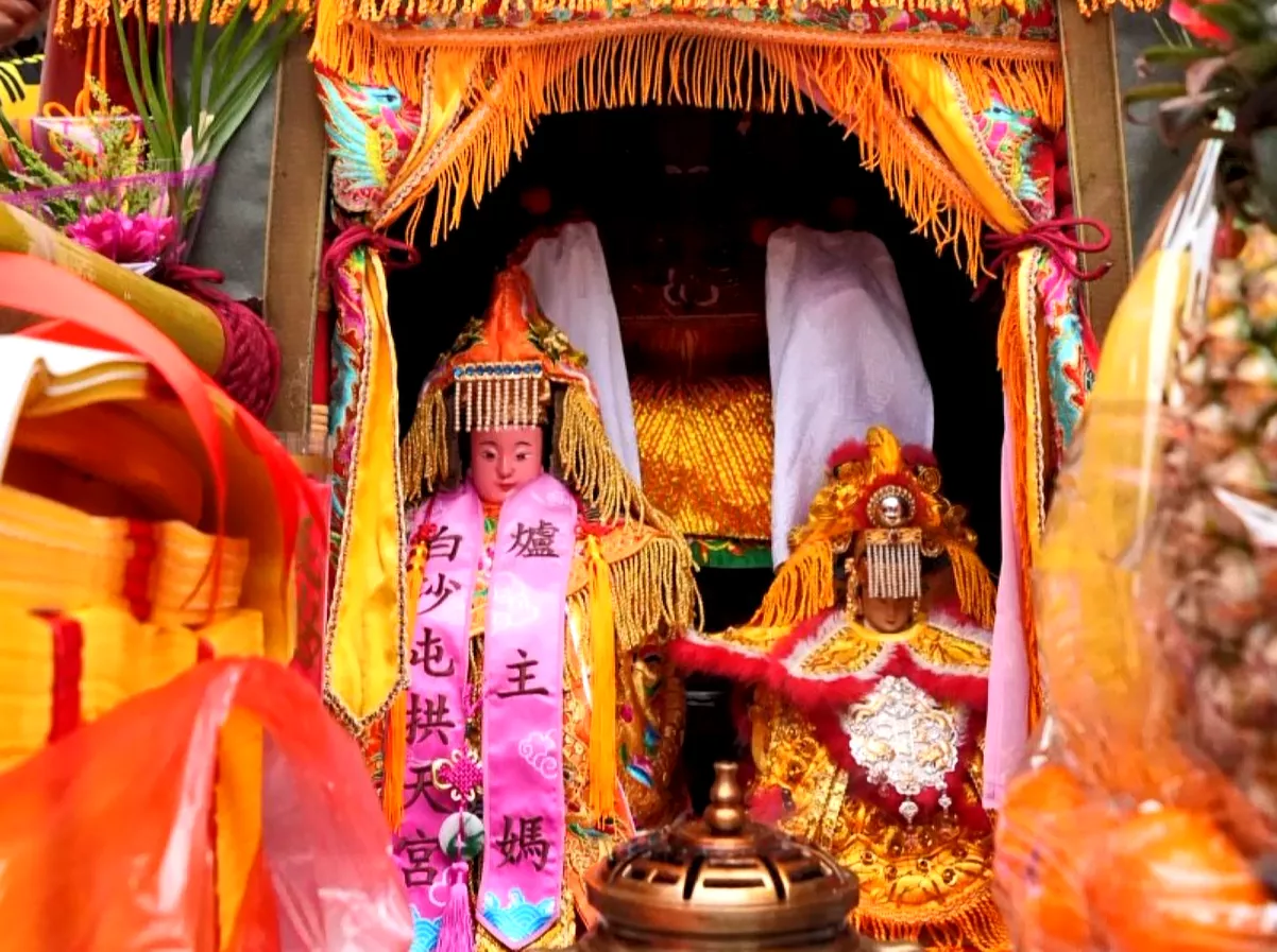 白沙屯媽祖停駕鎮瀾宮 歷來頭改"四媽相會"