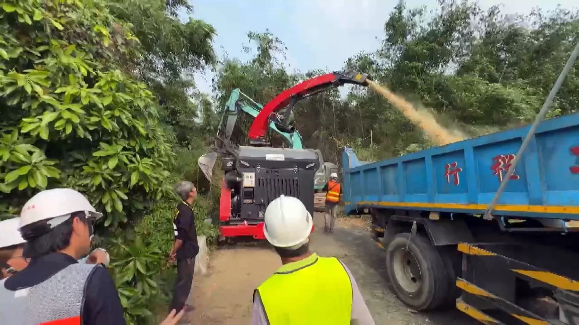 ต.โต่วหนาน หยุนหลิน เกษตรกรเผาไม้ไผ่ ก่อมลพิษทางอากาศ