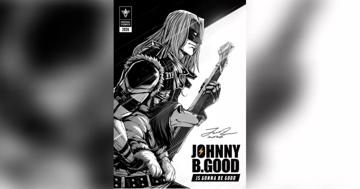 《JOHNNY B. GOOD IS GONNA BE GOOD》獲得角川世界漫畫競賽努力獎。(圖/文化部)
