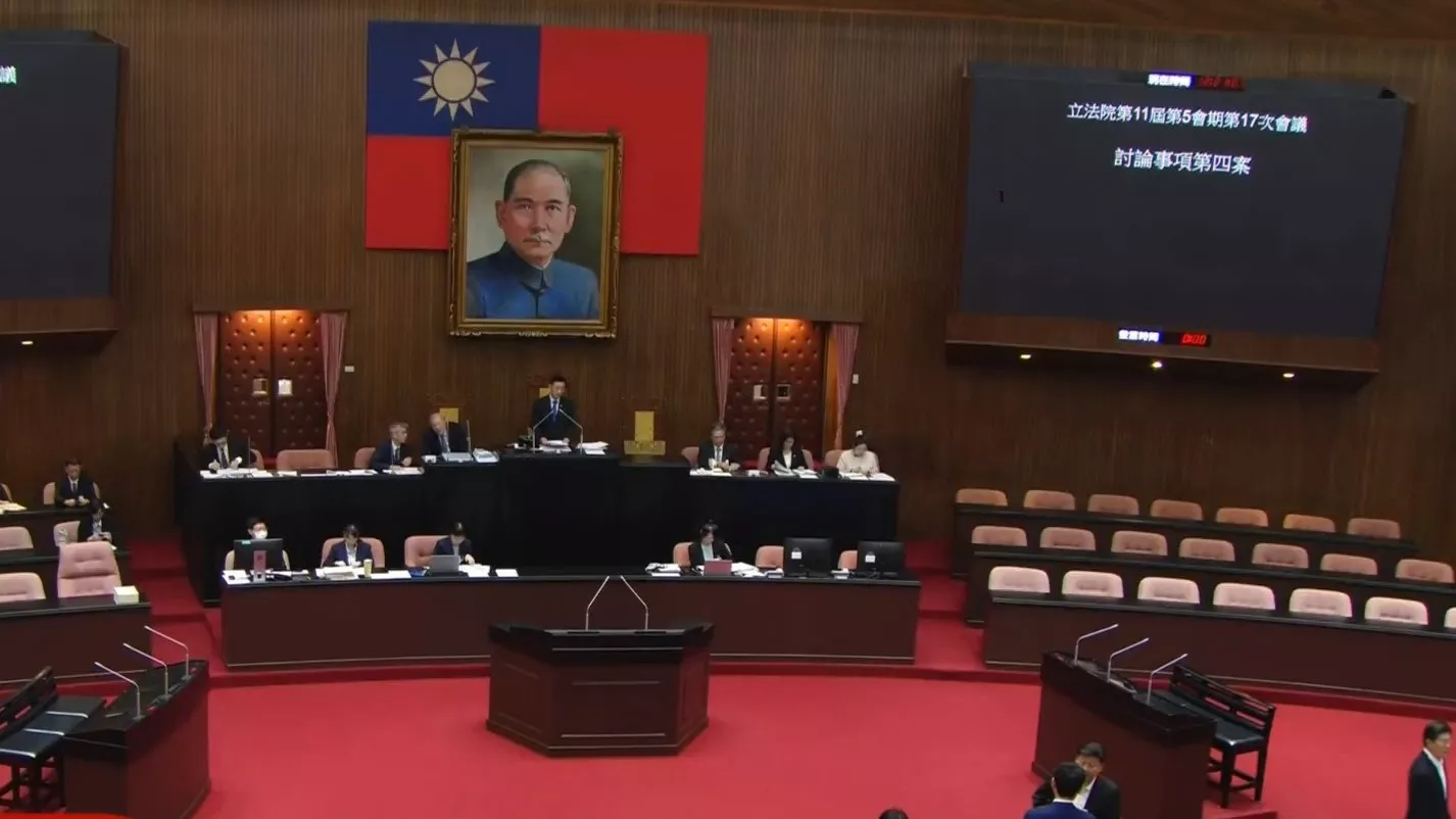 綠提案譴責中國實施團促法 立院逕付二讀交黨團協商