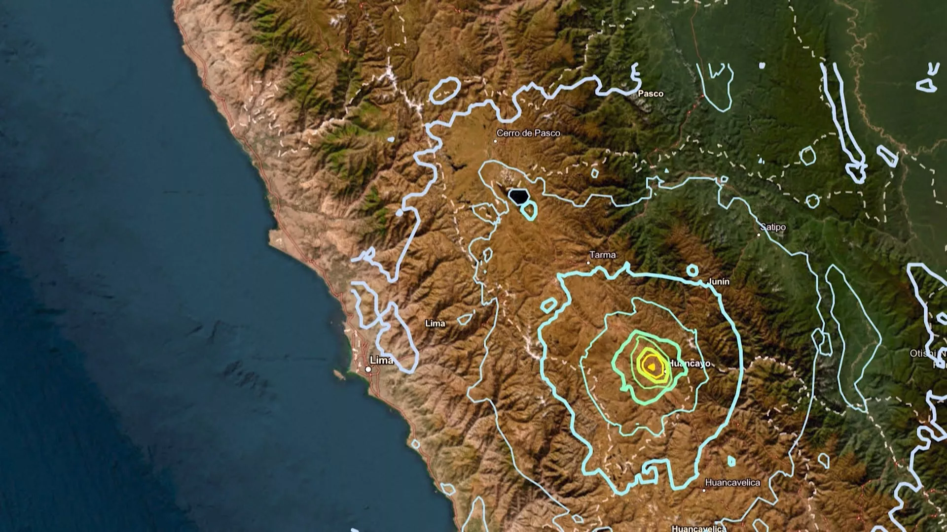 Gempa di Pegunungan Andes, Peru, sedikitnya 6 orang meninggal dunia
