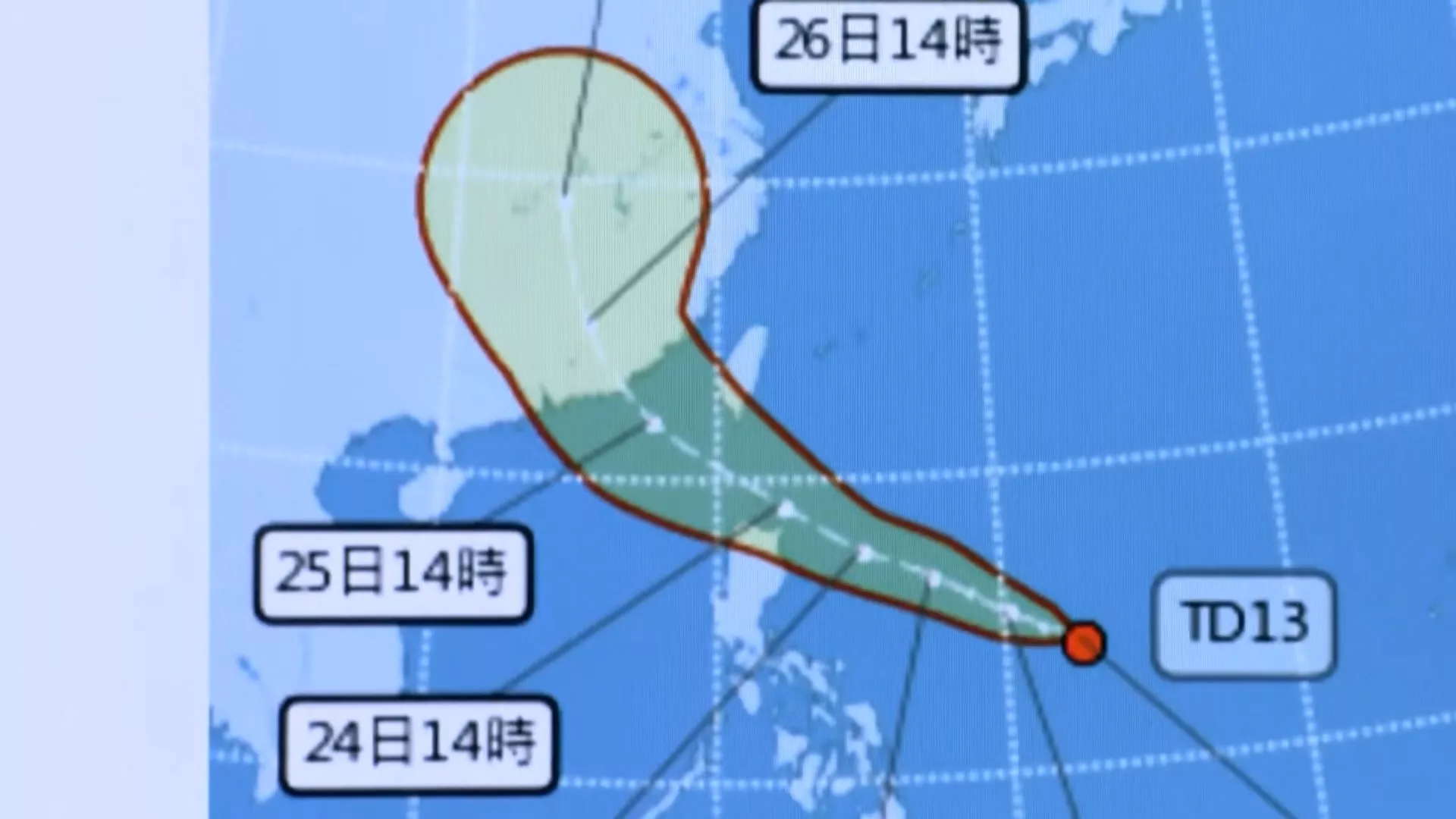 熱帶低壓估最快明深夜成颱 「紅霞」週五、六將最近台灣