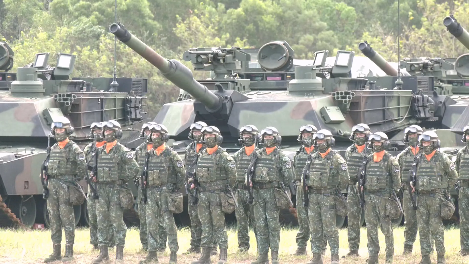 漢光演習納新成軍M1A2T戰車 淡江大橋首度實施防務演練