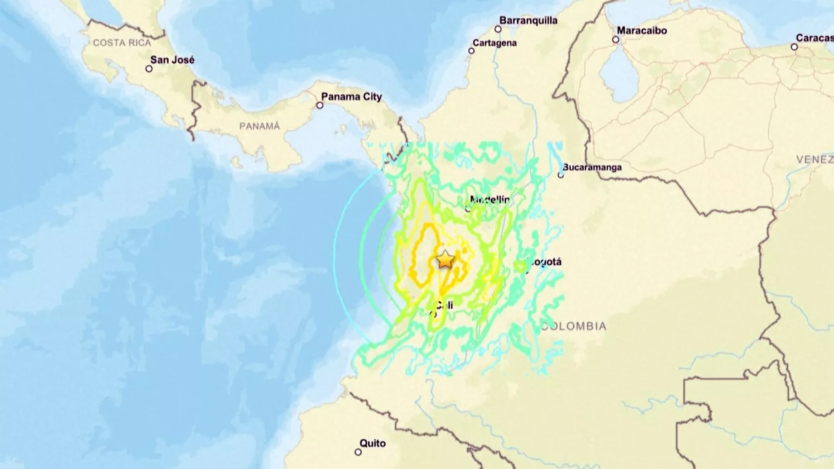 Gempa 7,4 guncang Kolombia, sedikitnya 132 orang dilaporkan tewas