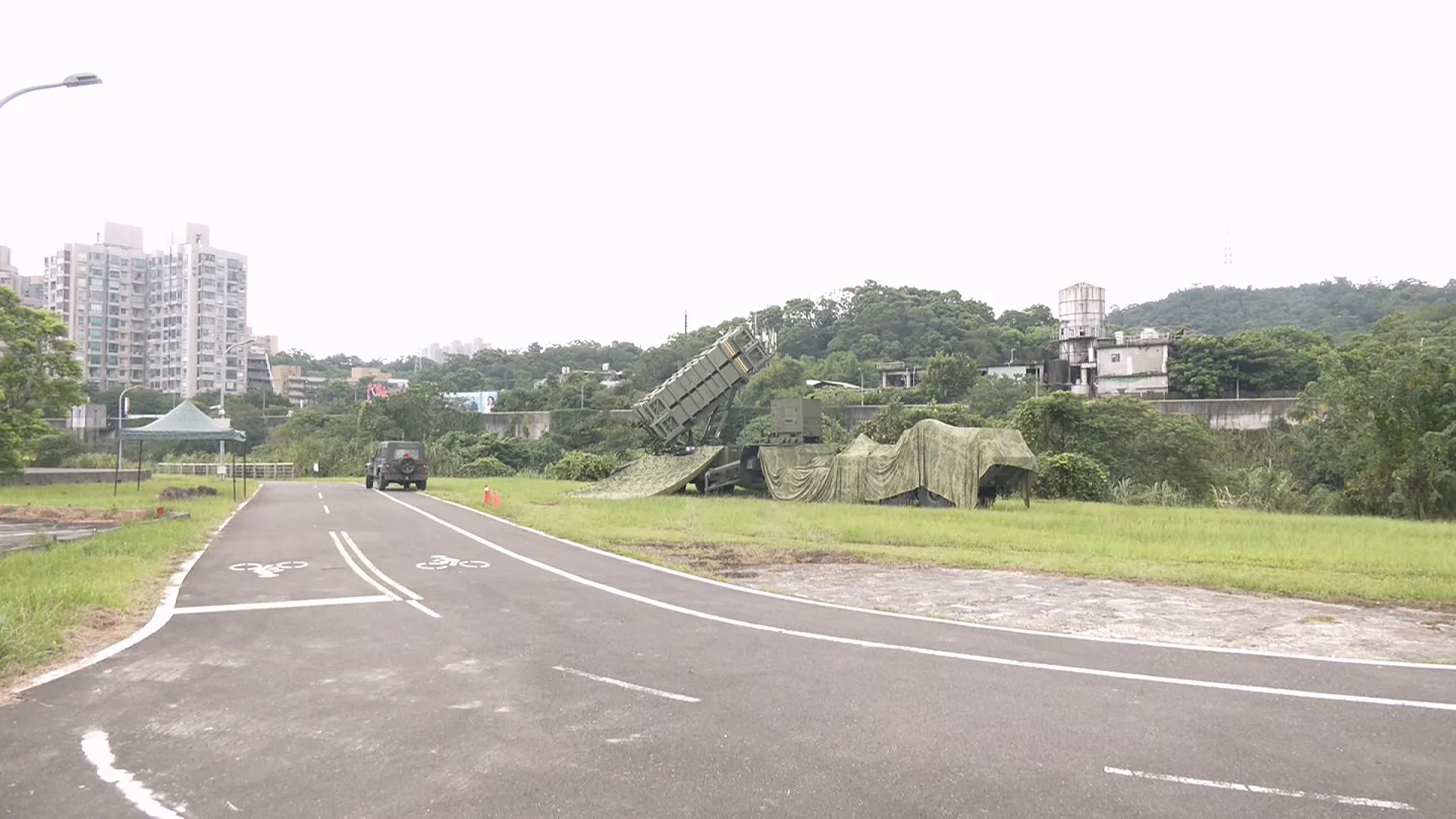 愛國者飛彈負責大台北防空攔截 嘉義基地操演無人機防禦系統
