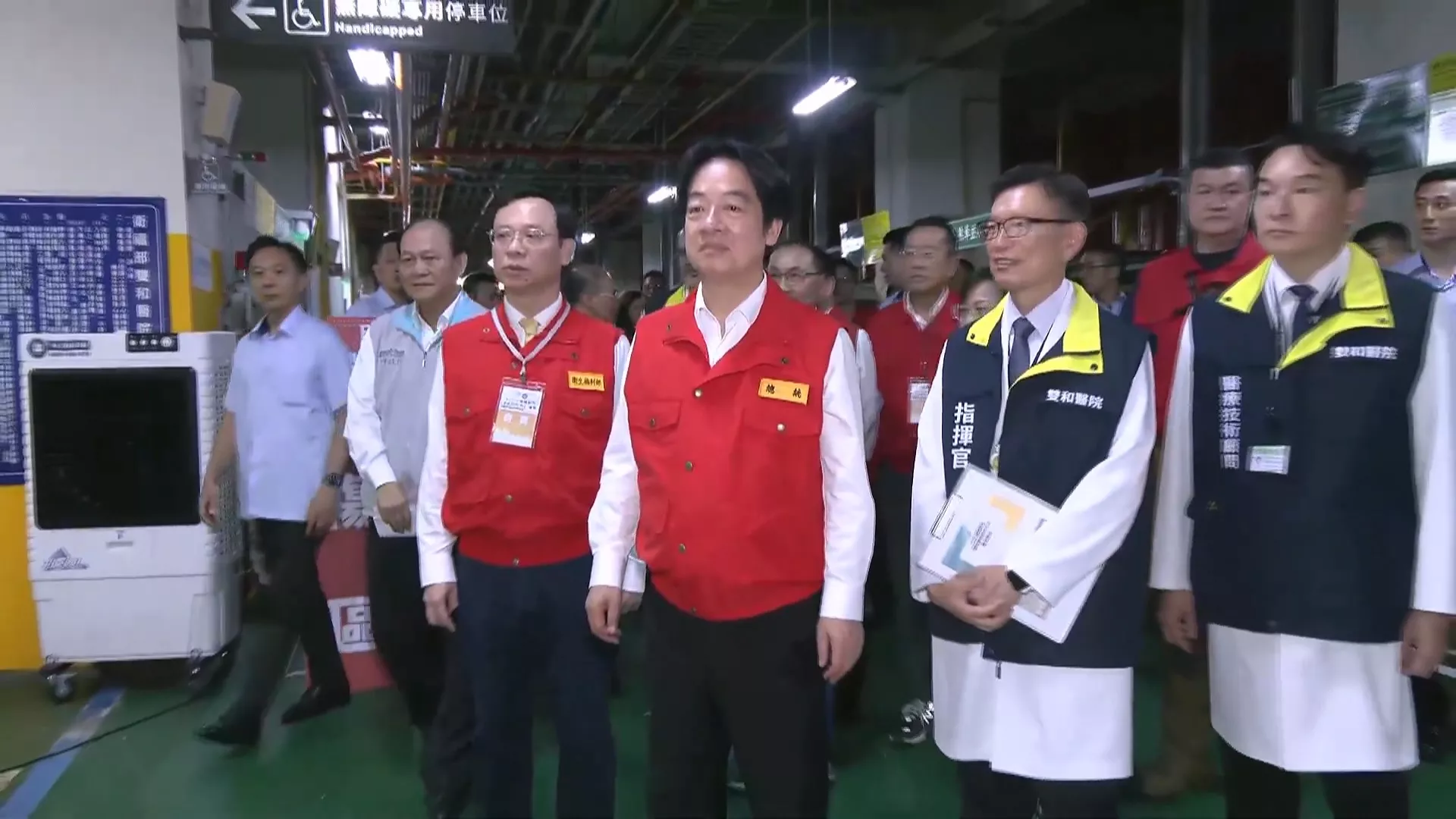 北部7縣市城鎮韌性演習 賴清德視導醫院模擬戰時情況