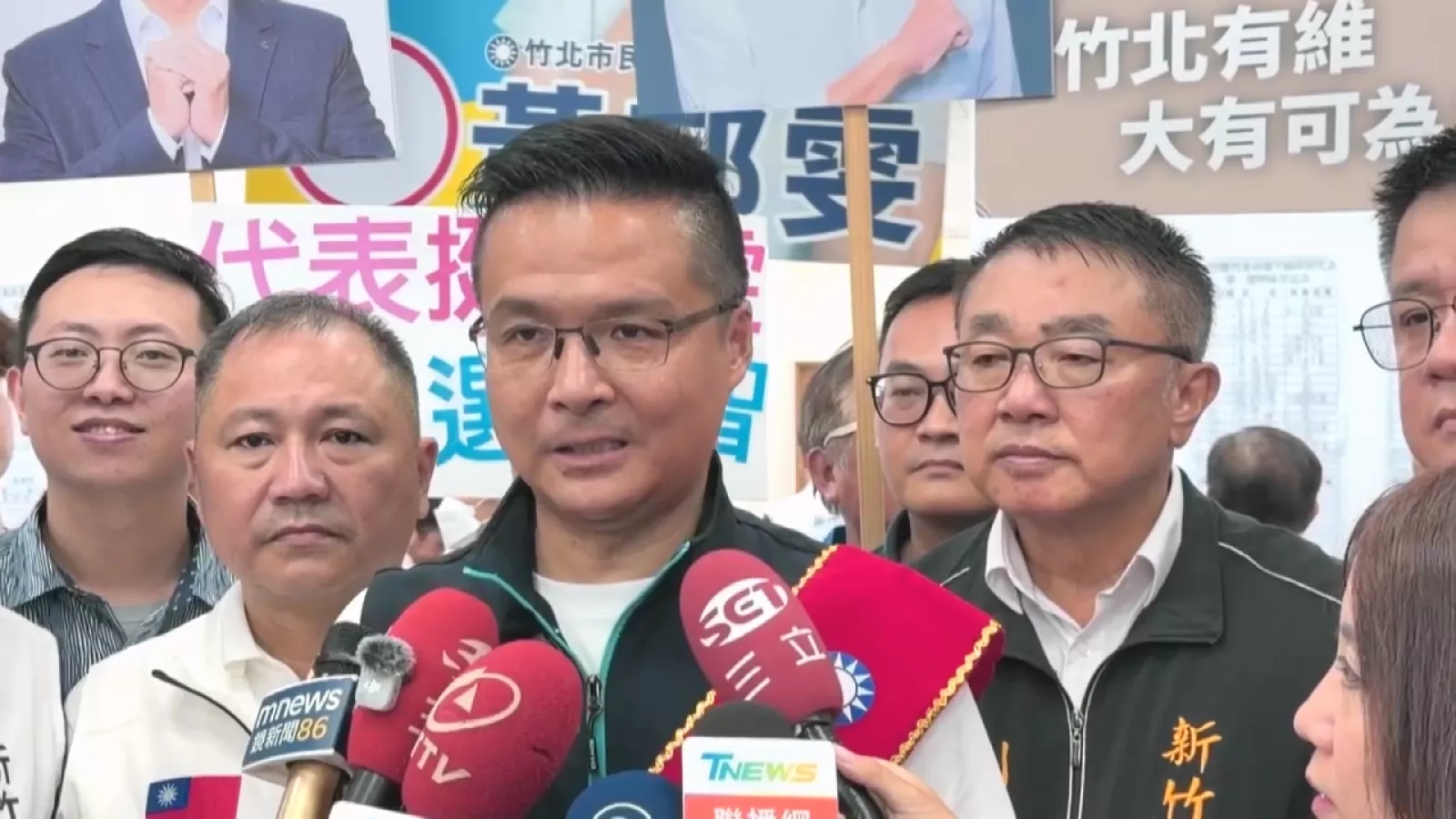 竹北市長選戰藍白皆登記參選 吳旭智：不代表關閉合作大門
