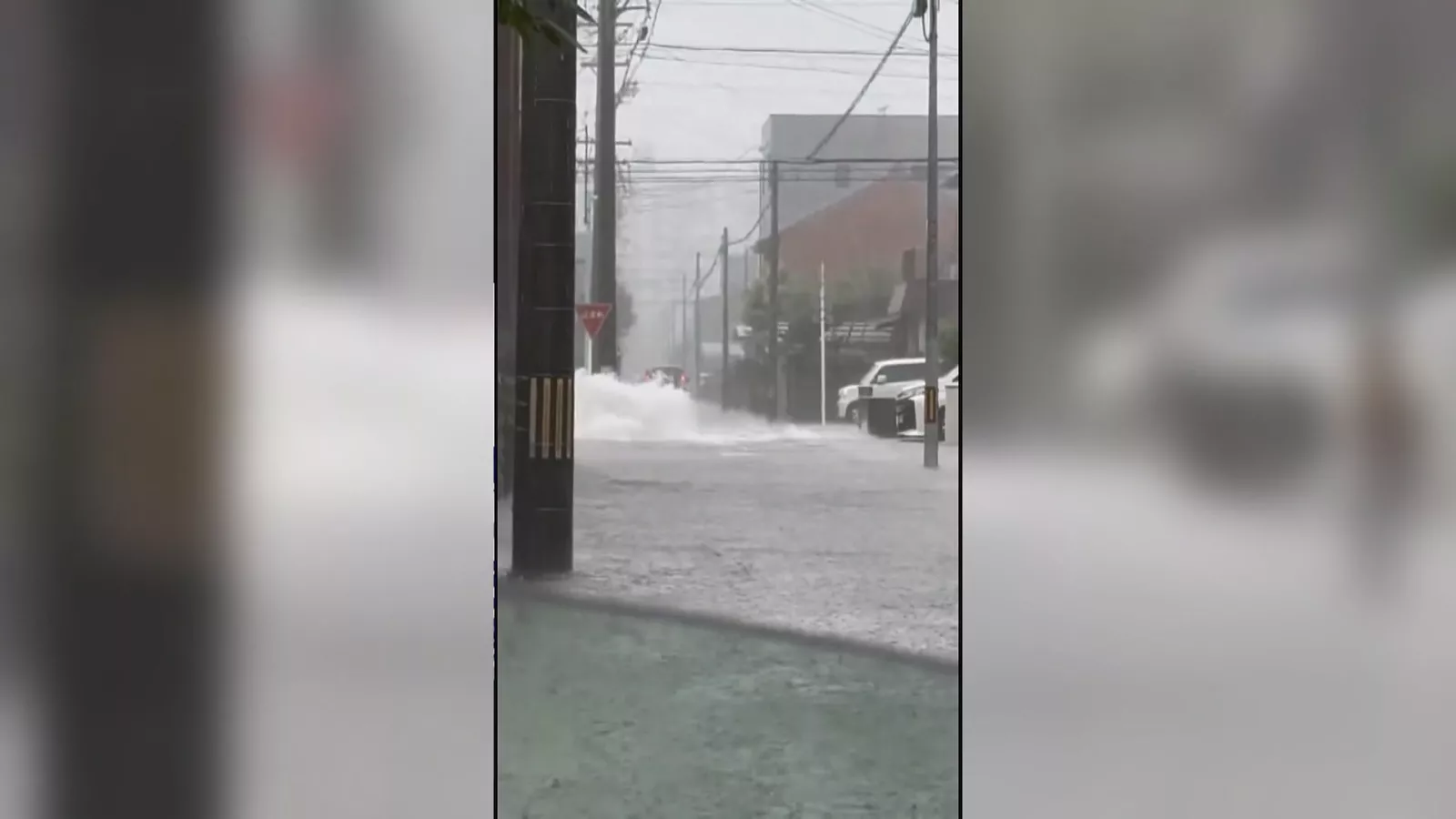 日本東海地區因線狀對流降暴雨 庄內川發布最高級氾濫警報