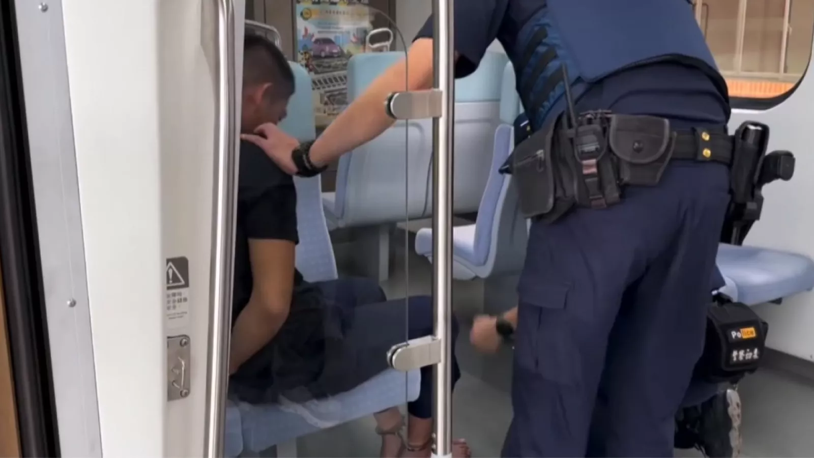 破壞台鐵「車長閥」致列車急煞 男子依涉犯公共危險罪送辦