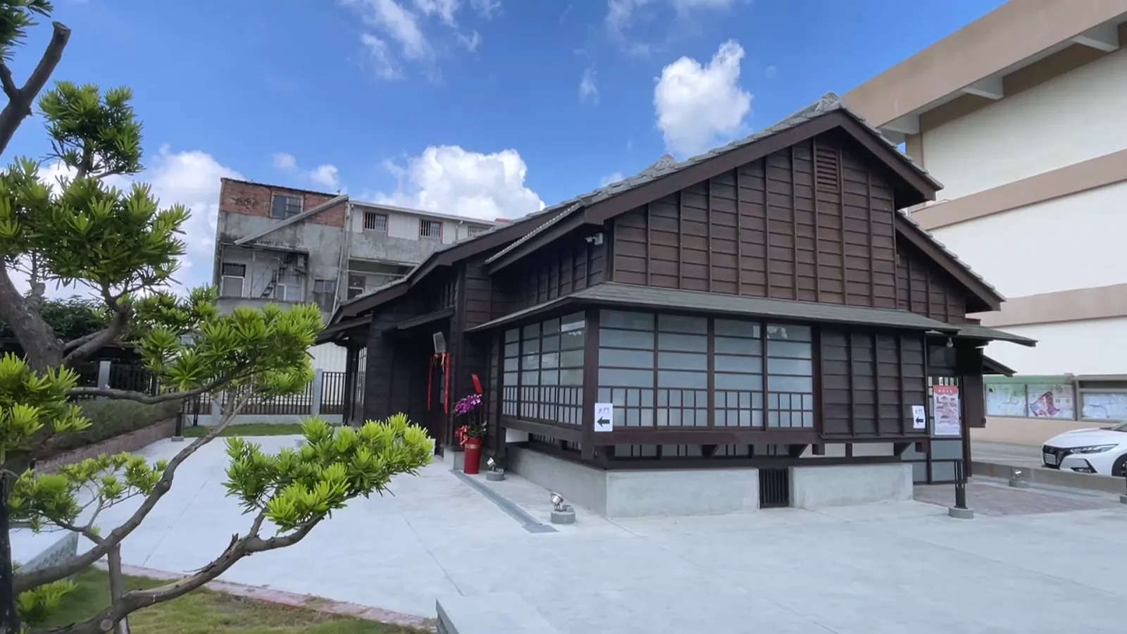 雲林縣二崙歷史建築活化 日式木造警察眷舍成文藝咖啡廳