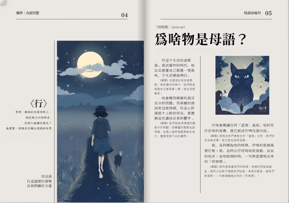 有聲冊《做伴99%母語治疼丹》 作者望用台語安搭讀者