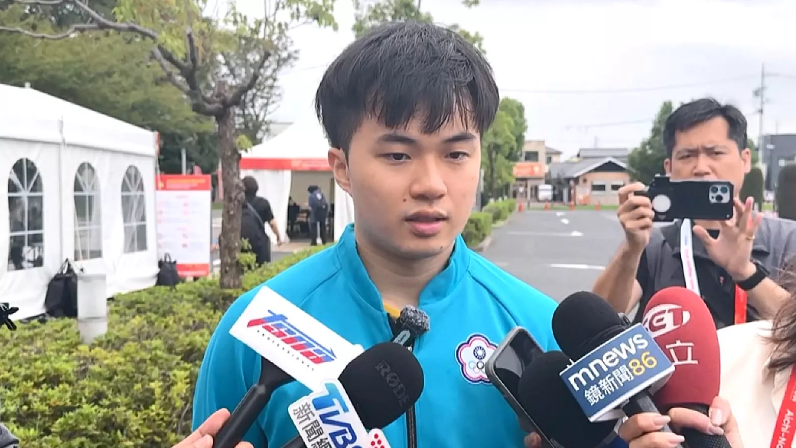 林昀儒交手中國林詩棟拚戰7局 最終3比4摘桌球男單銅牌