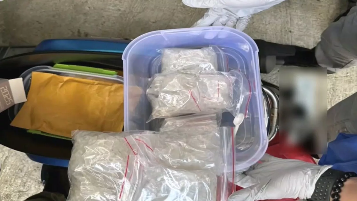 嫌犯藏屏東偏僻租屋販毒 海巡在汽機車搜出毒品逮2人
