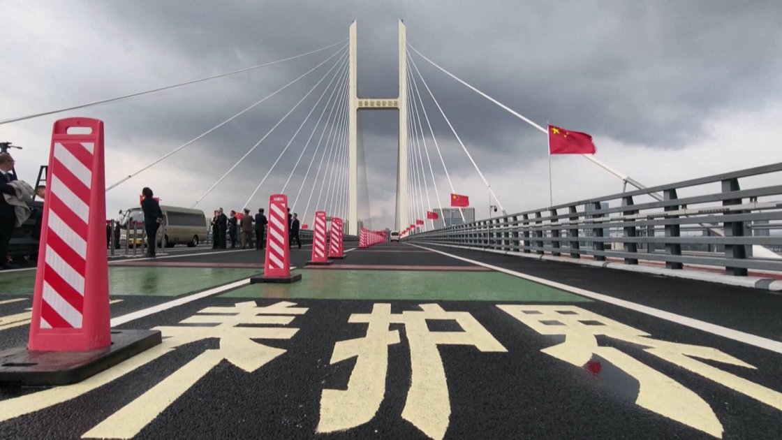 連接中國及北韓 新鴨綠江大橋延宕12年今通車