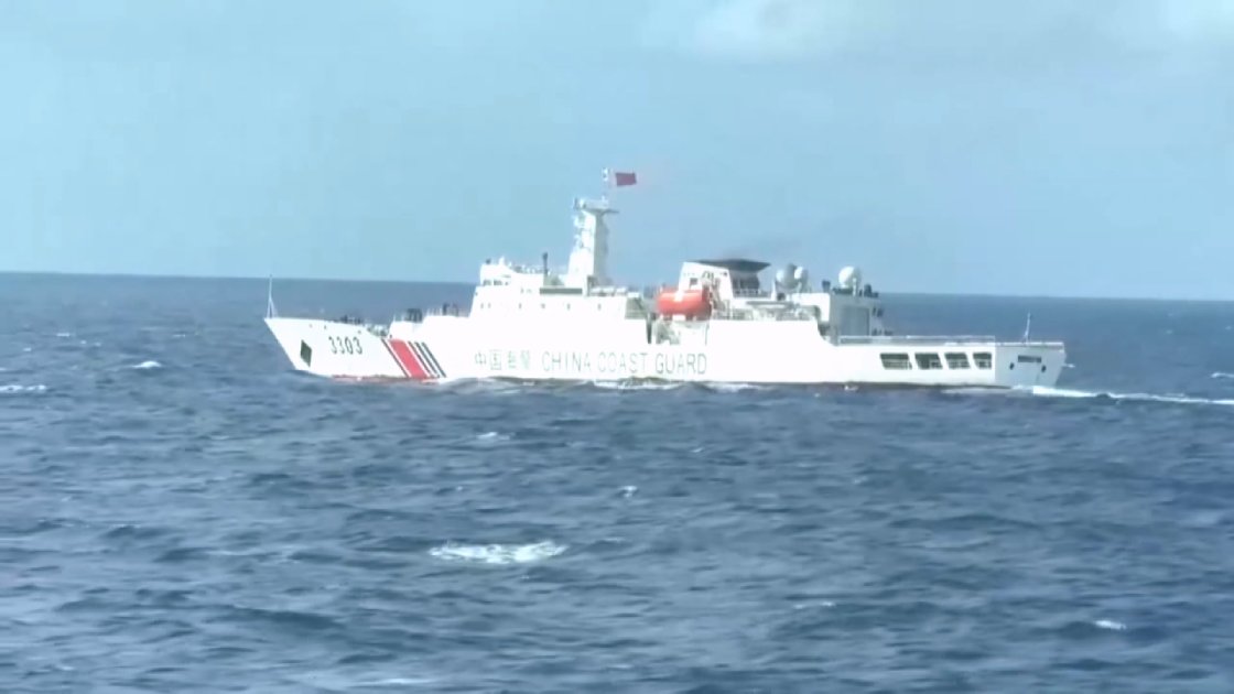 中國船侵擾花蓮、東沙等海域 我海巡署派艦艇監控驅離
