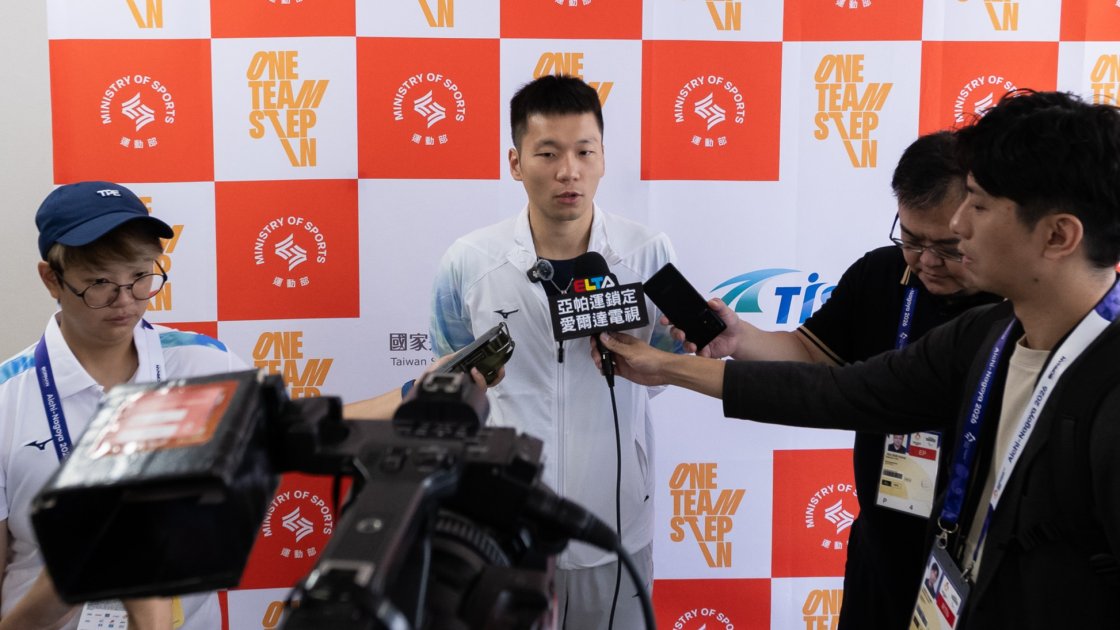 證件從運動部長變成貴賓 李洋退亞帕運官方活動抗議