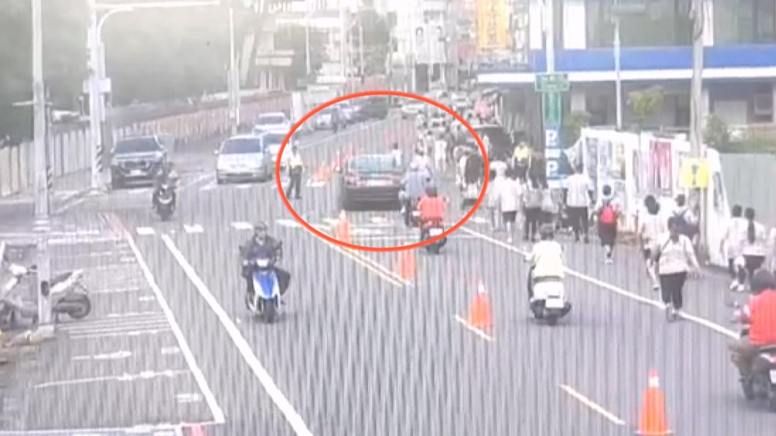 10歲男童彰化路跑遭轎車擦撞 主辦方推測車輛自未管制區進入