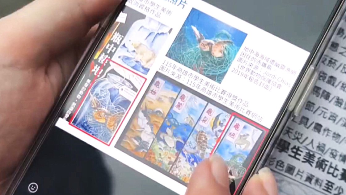 高雄學生美術比賽遭控標準不一 同張海龜照去年判臨摹今年獲獎